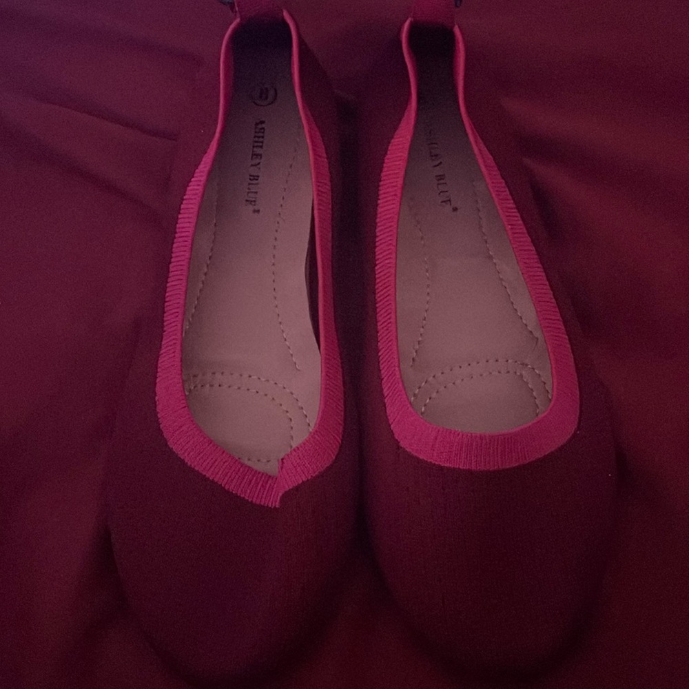 Women Ashley blue flats
